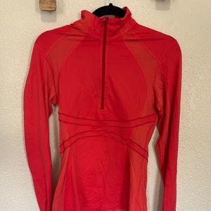 Lulu Lemon 3/4 zip long sleeve